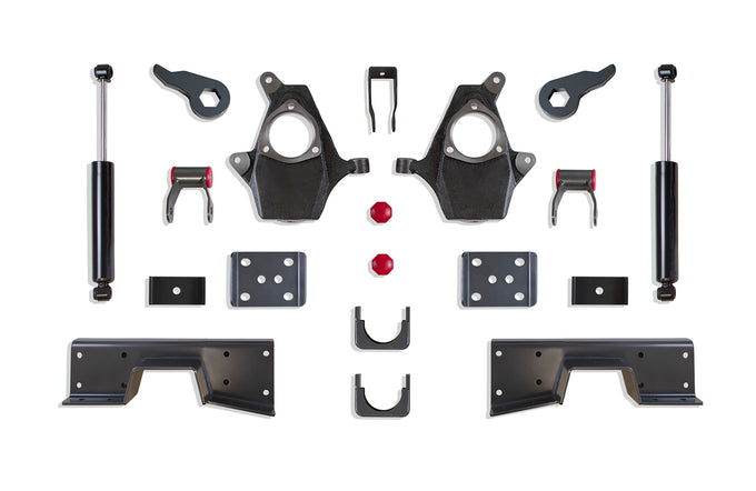 3in /5in Lowering Kit <br> 99-06 Chevy Silverado GMC Sierra 1500 HD