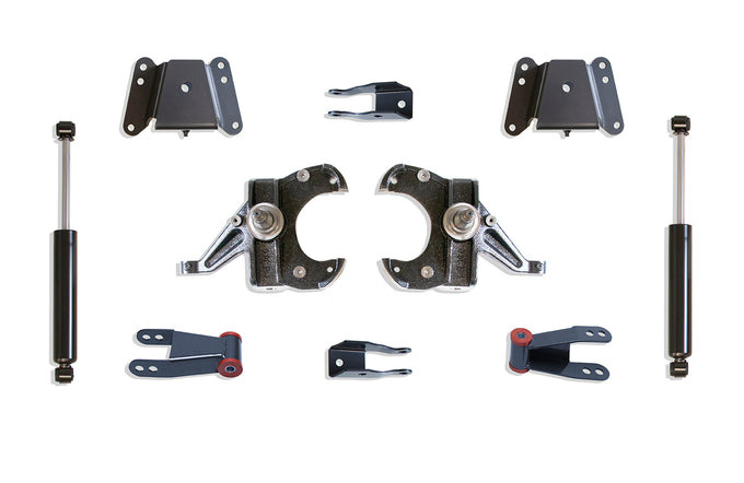 2.5in /4in Lowering Kit for 1.25in Thick Rotors <br> 73-86 Chevy C10 Suburban Pickup