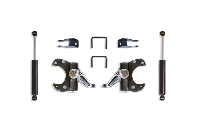 2.5in /5in Lowering Kit for 1.25in Thick Rotors <br> 73-86 Chevy C10 Suburban Pickup