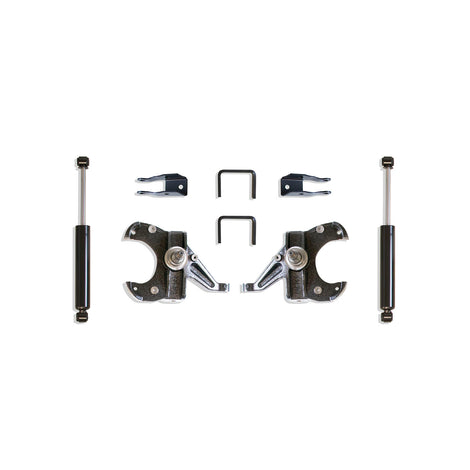 2.5in /5in Lowering Kit for 1in Thick Rotors <br> 73-86 Chevy C10 Suburban Pickup