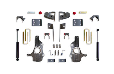 2in /4in Lowering Kit w/Spindles <br> 19-25 Chevy Silverado GMC Sierra 1500 LTD Limited
