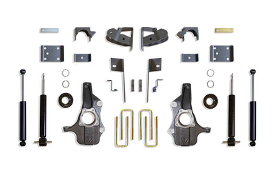 3in /5in Lowering Kit w/Spindles/Struts <br> 19-25 Chevy Silverado GMC Sierra 1500 LTD Limited