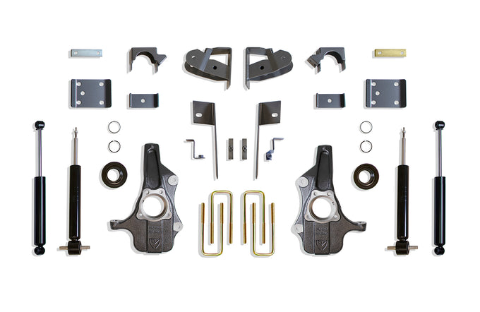 3in /5in Lowering Kit w/Spindles/Struts <br> 19-25 Chevy Silverado GMC Sierra 1500 LTD Limited