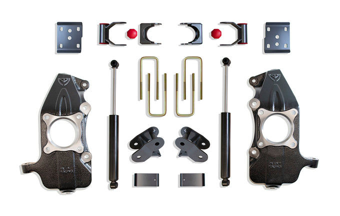 2in /4in Lowering Kit w/Spindles <br> 21-25 Ford F-150