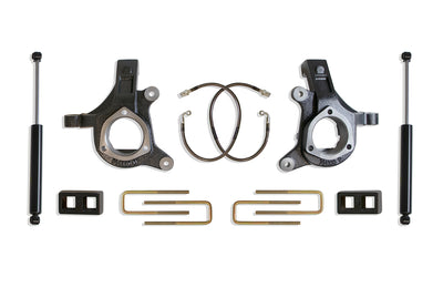3in/1in Spindle Lift Kit w/MaxTrac Shocks <br> 07-16 Chevy Silverado GMC Sierra 1500 HD Classic