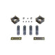 2.5in /1in Leveling Kit W/ Shackles <br> 07-21 Toyota Tundra