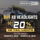 XB LED Tail Lights (Pair / Smoked) <br> 17-22 Ford Super Duty