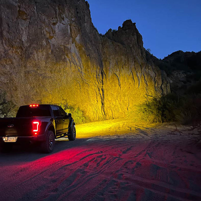 Quatro Combo 4in. Offroad LED Light - Pair