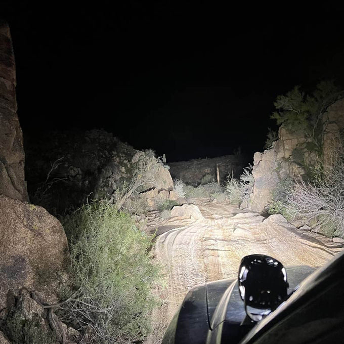 Quatro Spot 4in. Offroad LED Light - Pair