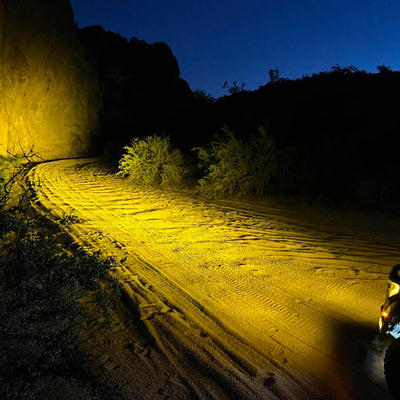 Quatro Spot 4in. Offroad LED Light - Pair