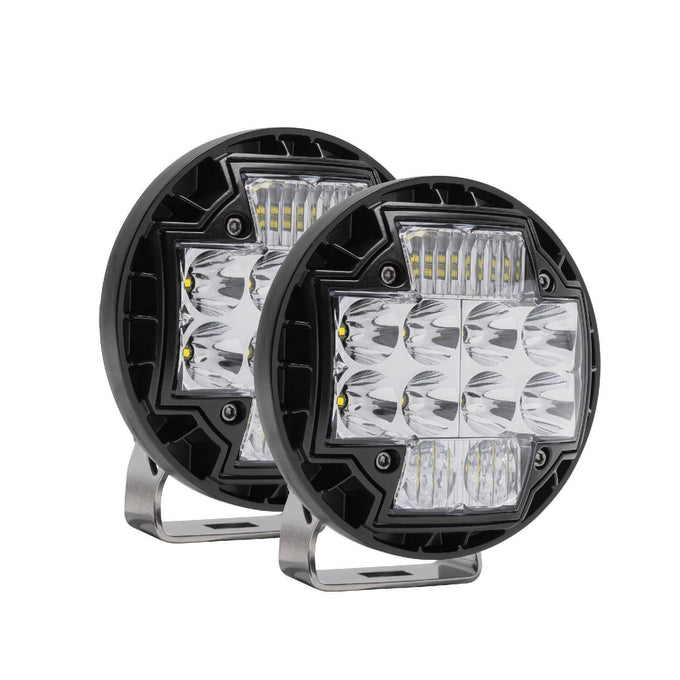 5.75in Offroad TM5 Combo White LED Light Set
