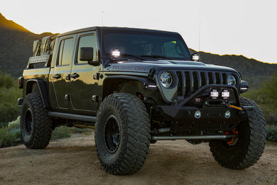 5.75in Offroad TM5 Combo White LED Light Set