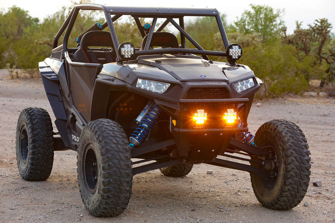 5.75in Offroad TM5 Amber White LED Light Set
