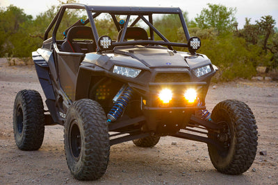 5.75in Offroad TM5 Amber White LED Light Set