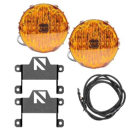 SAE Only Plug N Play Fog Light Kit - Amber <br>21-24 Ford Bronco
