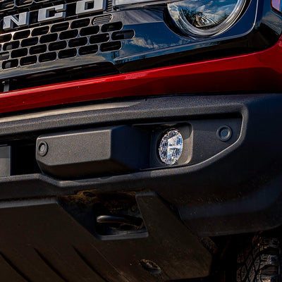 SAE Only Plug N Play Fog Light Kit - White <br>21-24 Ford Bronco