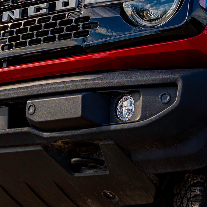 SAE Only Plug N Play Fog Light Kit - White <br>21-24 Ford Bronco