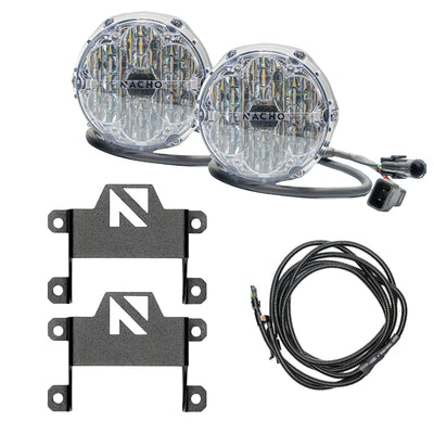 SAE Only Plug N Play Fog Light Kit - White <br>21-24 Ford Bronco