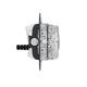 1 Piece Bumper Quatro Fog Mounts <br>07-23 Jeep Wrangler, 20-23 Gladiator
