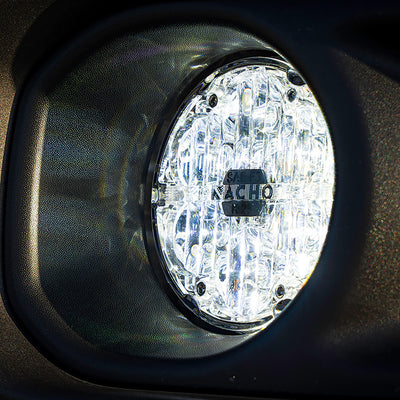 SAE Only White Plug N Play Fog Light Kit (Bumper Kit) <br>18-24 Jeep Wrangler, 20-24 Gladiator