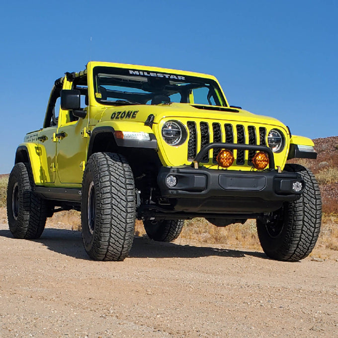 3 Piece Modular Bumper Quatro Fog Mount <br>18-23 Jeep Wrangler, 20-23 Gladiator