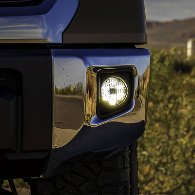SAE Only Plug N Play Fog Light Kit - White <br>14-23 Toyota Tundra, 4Runner