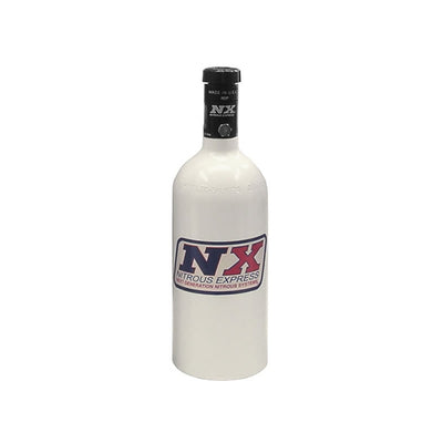 1lb Bottle w/Motorcycle Valve <br> 3.2 Dia x 9.83 Tall