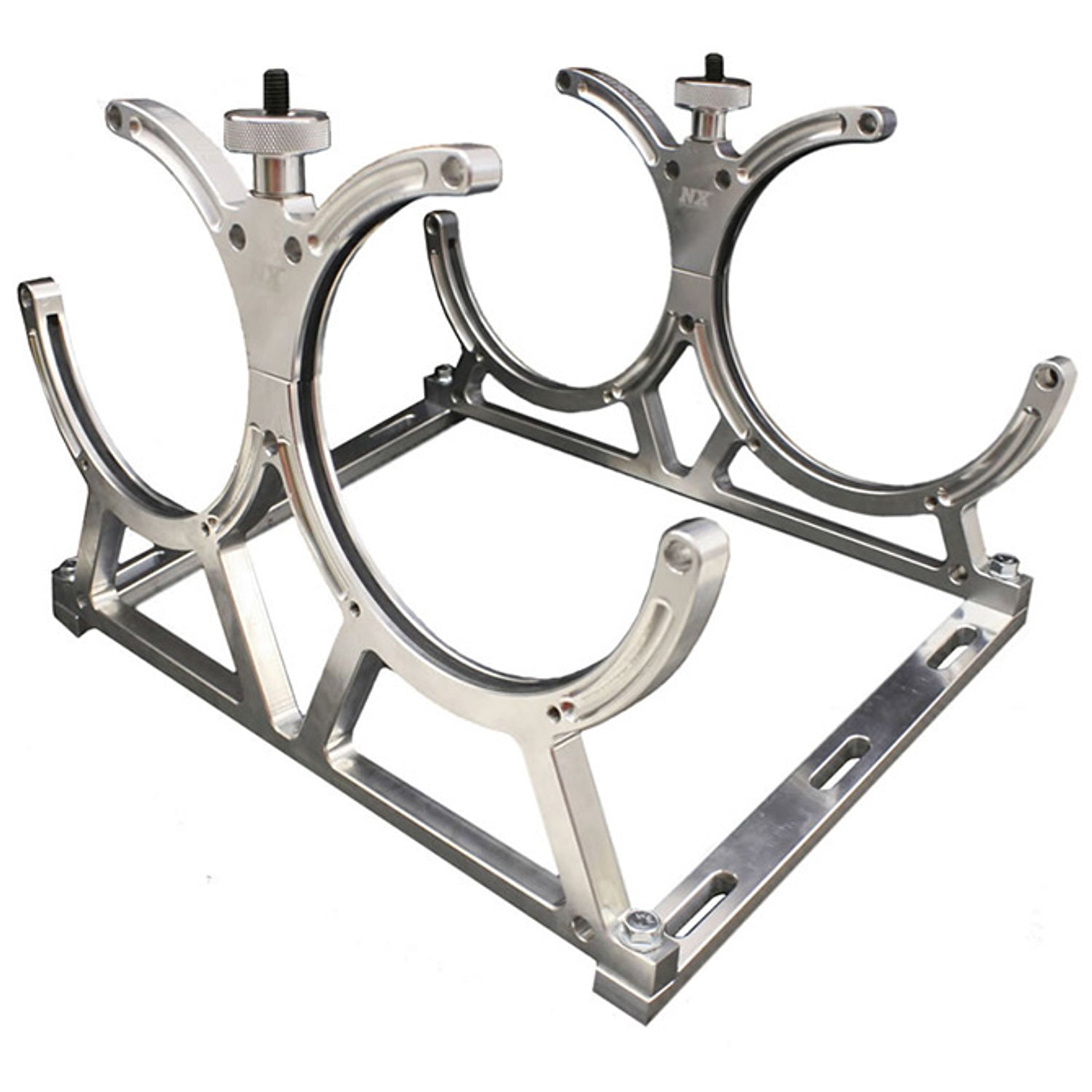 Billet Bracket <br> For Dual 10 Or 15lb N2O Bottle