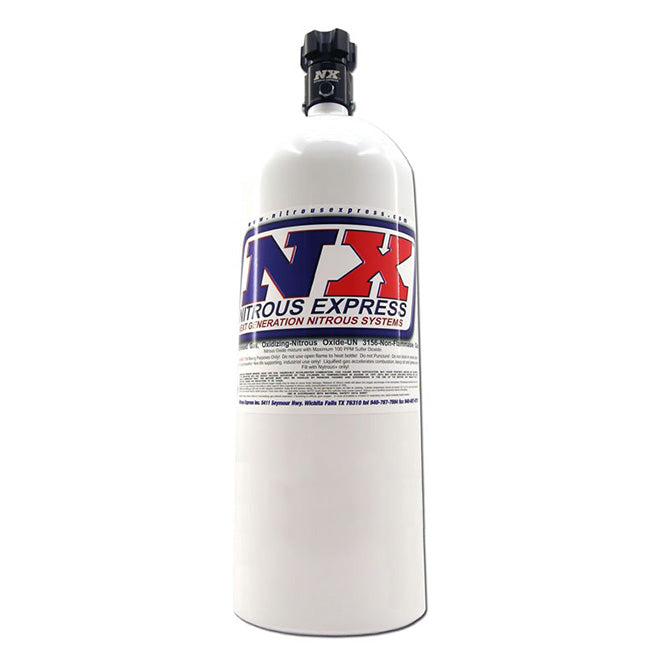 15lb Bottle w/Lightning 500 Valve <br> 6.89 Dia x 26.69 Tall