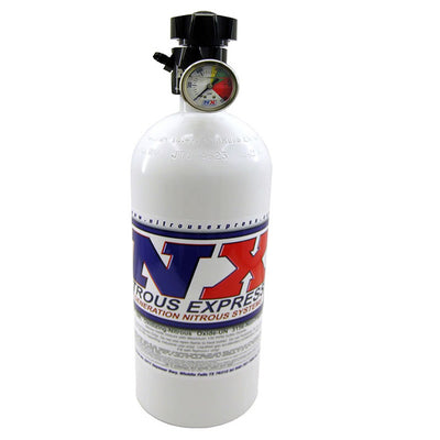 15lb Bottle w/Lightning 500 Valve & Gauge <br> 6.89 Dia x 26.69 Tall