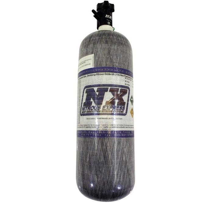 Composite Bottle w/Lightning 500 Valve <br> 6.79 Dia x 23.25 Tall