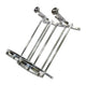 Stand Up Dual Billet Bottle Bracket <br> For 15lb Bottle Flat Mount