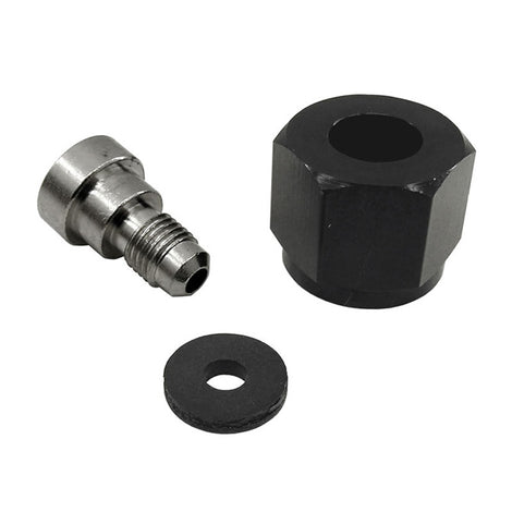 4AN Bottle Nipple and Nut <br> For CO2 Valve