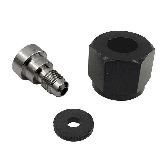 4AN Bottle Nipple and Nut <br> For CO2 Valve