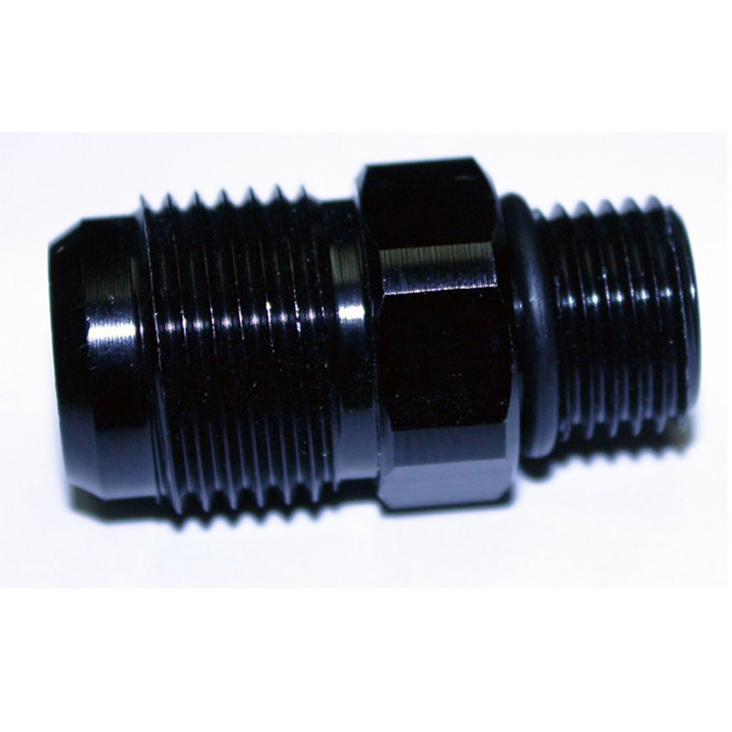 8AN Bottle Nipple <br> For Second Generation Lightning 45 Valve
