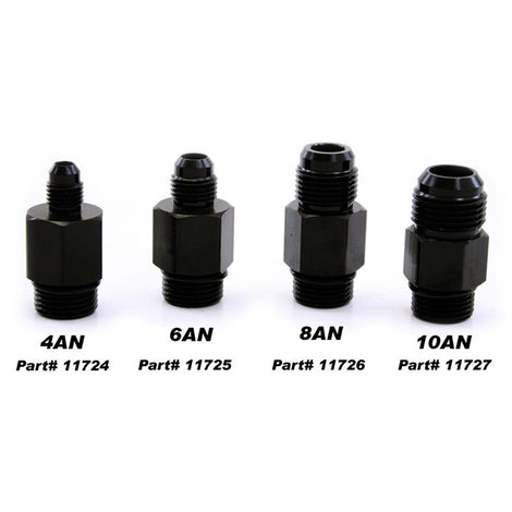 8AN Bottle Nipple <br> For Lightning 500 Valve