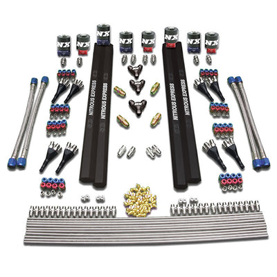 8 Cyl SX2 Nozzle Intake Plumbing Kit <br> Incluedes Hardware