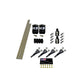 4 Cyl Shark Plumb Kit w/2 Solenoids & 75HP Jets <br> Incluedes Hardware
