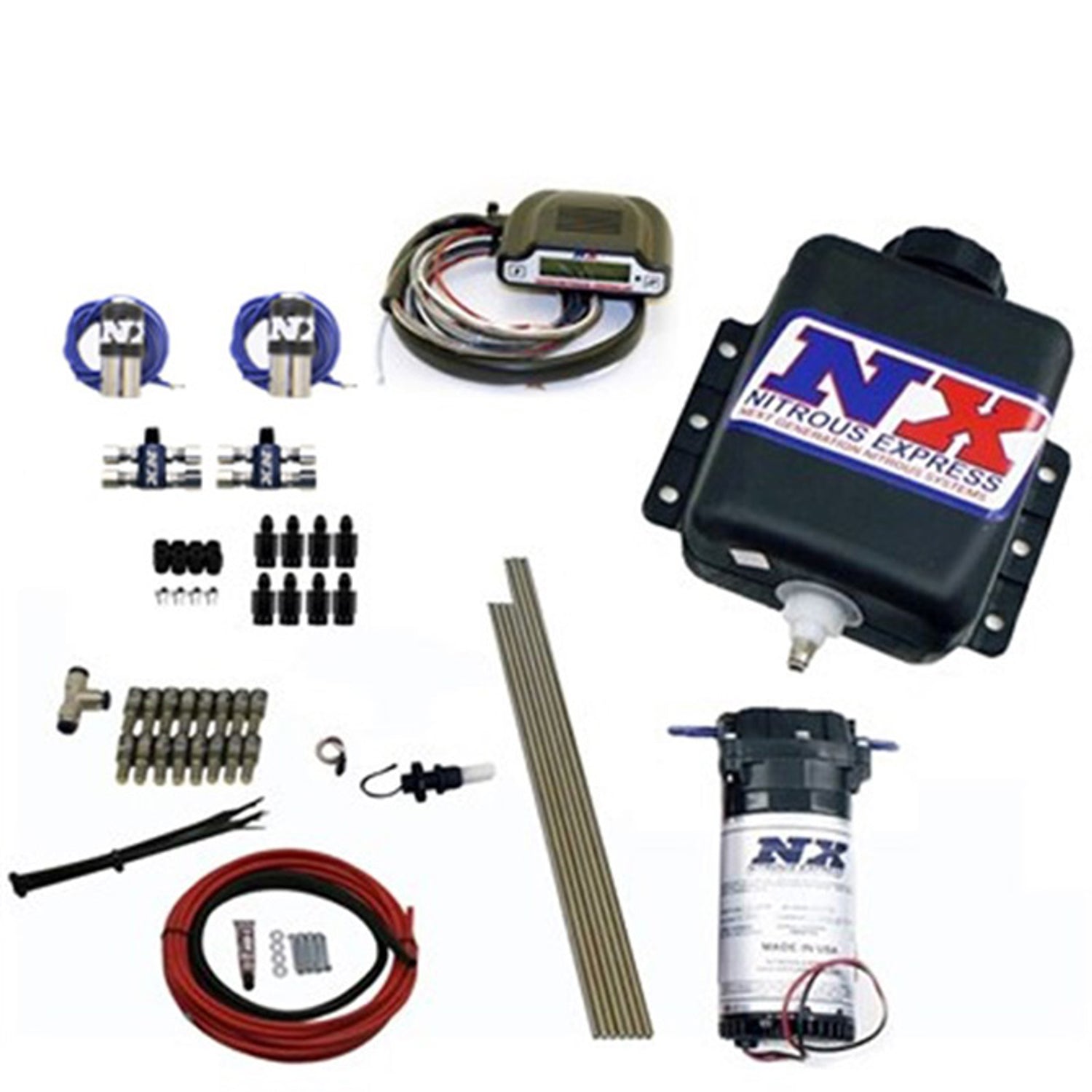 Direct Port Water Injection System <br> 8 Cyl Stage 3 w/Hardlines