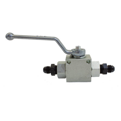 Remote Shutoff Nitrous Valve <br> 6AN Male Inlet and Outlet