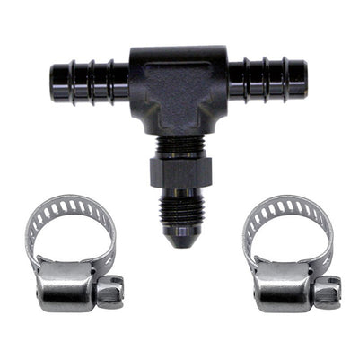 5/16 Fuel T 5/16 Hose Barb to 4AN Male <br> Universal Application