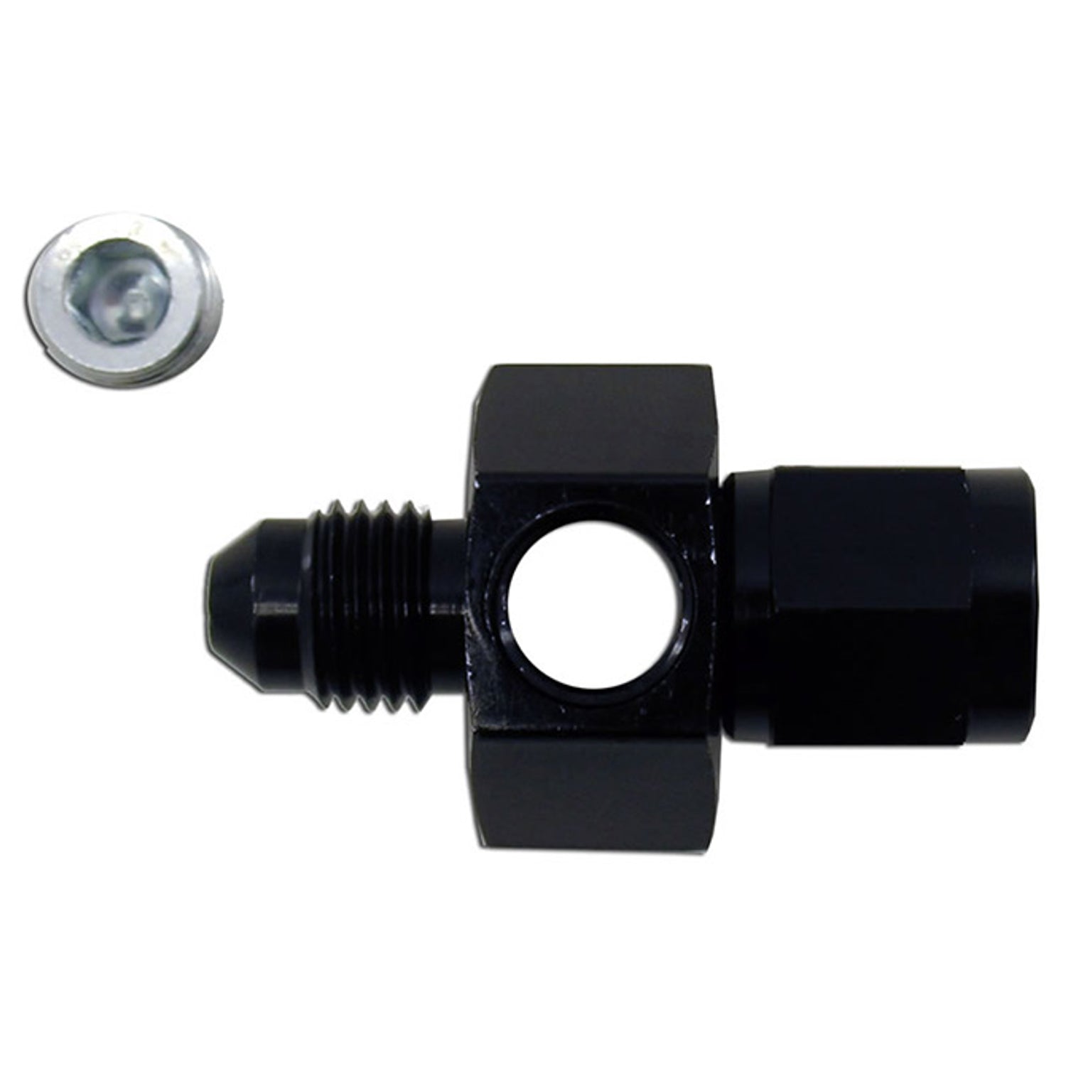 Nitrous Flo-Thru Manifold 6AN Swivel <br> Universal Fit