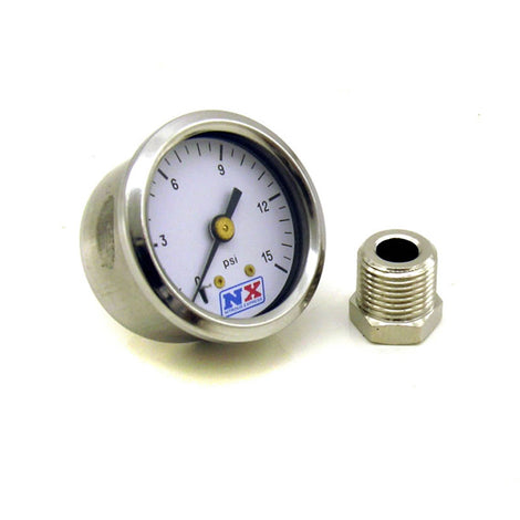 Pressure Gauge <br> 0-15 PSI w/Adaptor