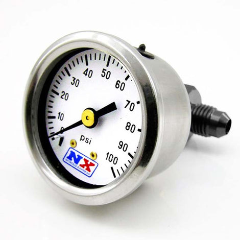 Fuel Pressure Gauge <br> 0-100 PSI w/Manifold