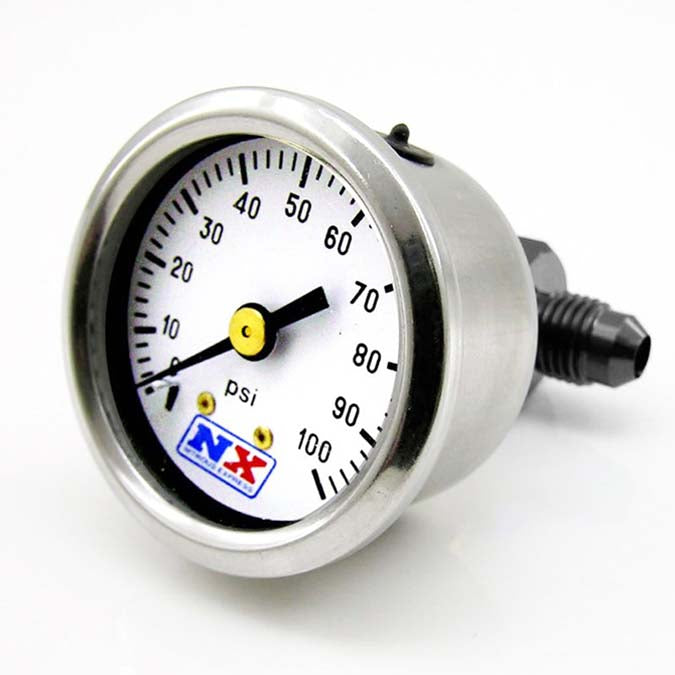 Fuel Pressure Gauge <br> 0-100 PSI w/Manifold