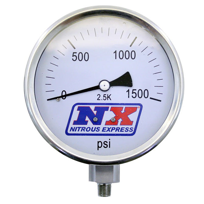Nitrous Pressure Gauge <br> 4in-High Accuracy