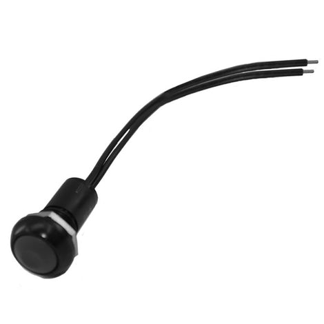 Professional Momentary Push Button Black <br> Universal Fit