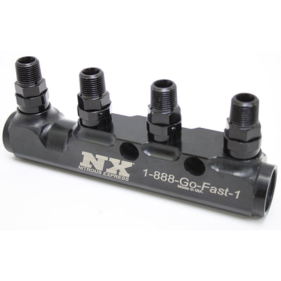 Fuel Log 5 Port w/Fittings <br> Universal Fit