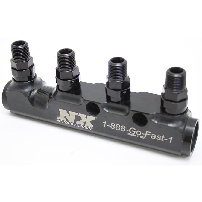 Fuel Log 5 Port w/Fittings <br> Universal Fit