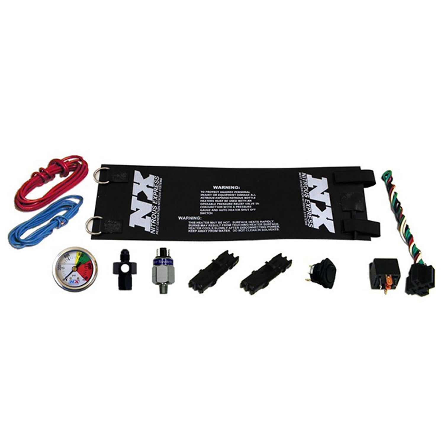 Heavy Duty Fully Automatic Bottle Heater <br> 6AN Port w/ Gauge